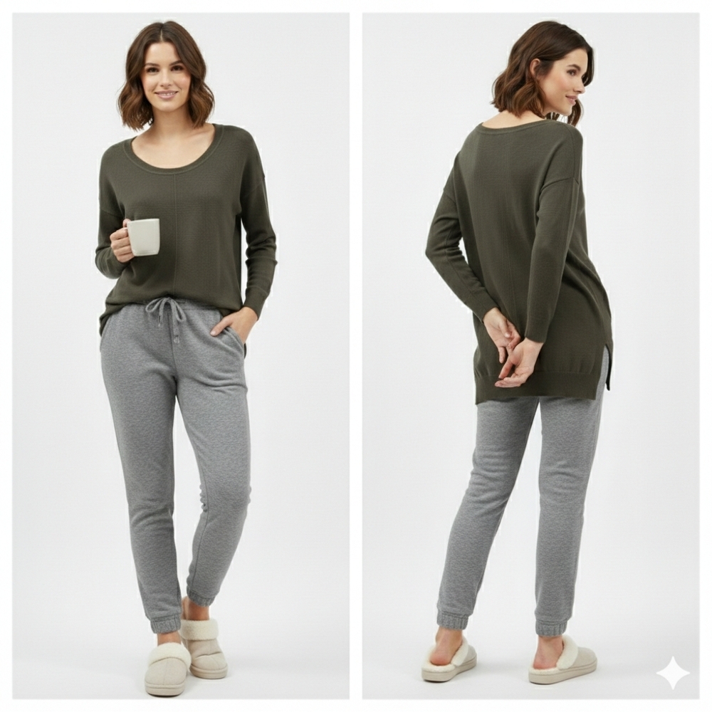 Autumn Cashmere Relaxed-Fit 100% Cashmere Sweater Size SP - Picture 5 of 9